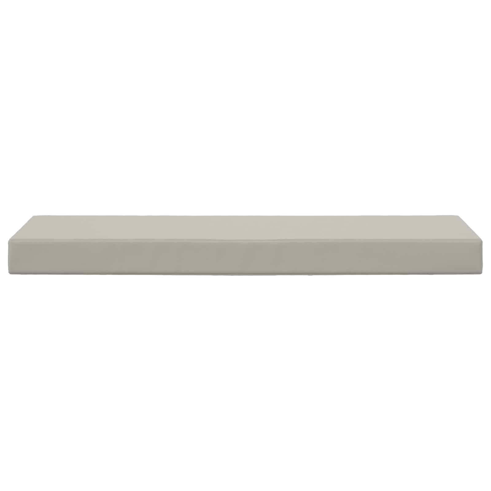 PANGIVO - Coussin de siège polyester gris 111.5 x 40 x 8 cm - PANGIVO - Image 4