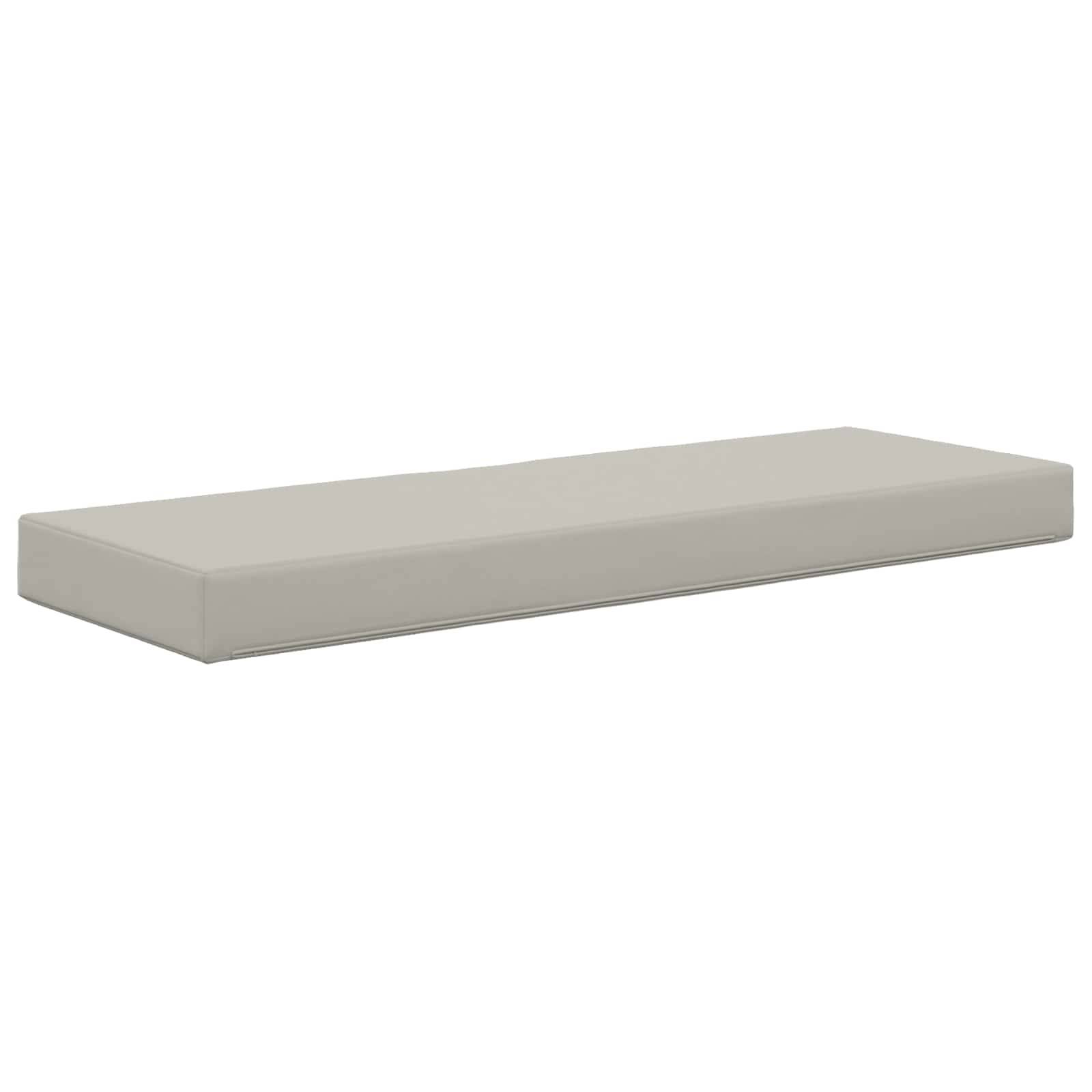 PANGIVO - Coussin de siège polyester gris 111.5 x 40 x 8 cm - PANGIVO - Image 5