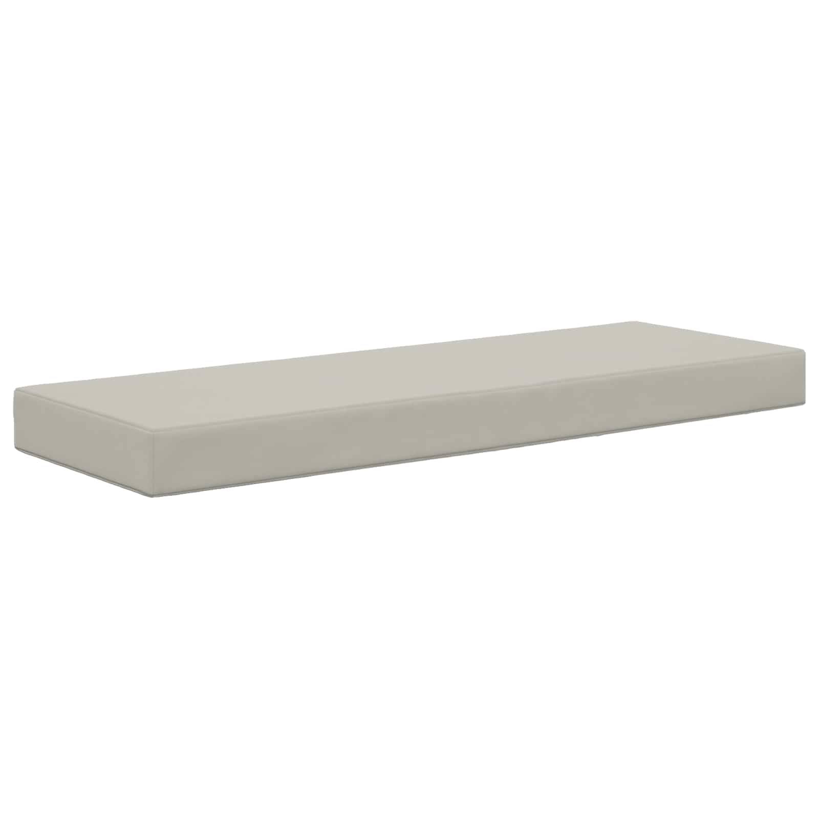 PANGIVO - Coussin de siège polyester gris 111.5 x 40 x 8 cm - PANGIVO - Image 2