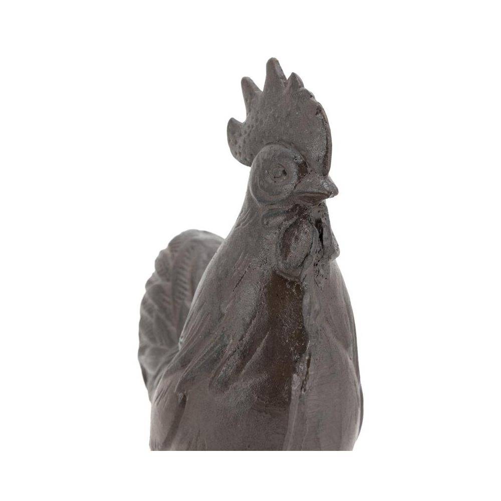 Aubry Gaspard - Coq en fonte marron - Imagen 4