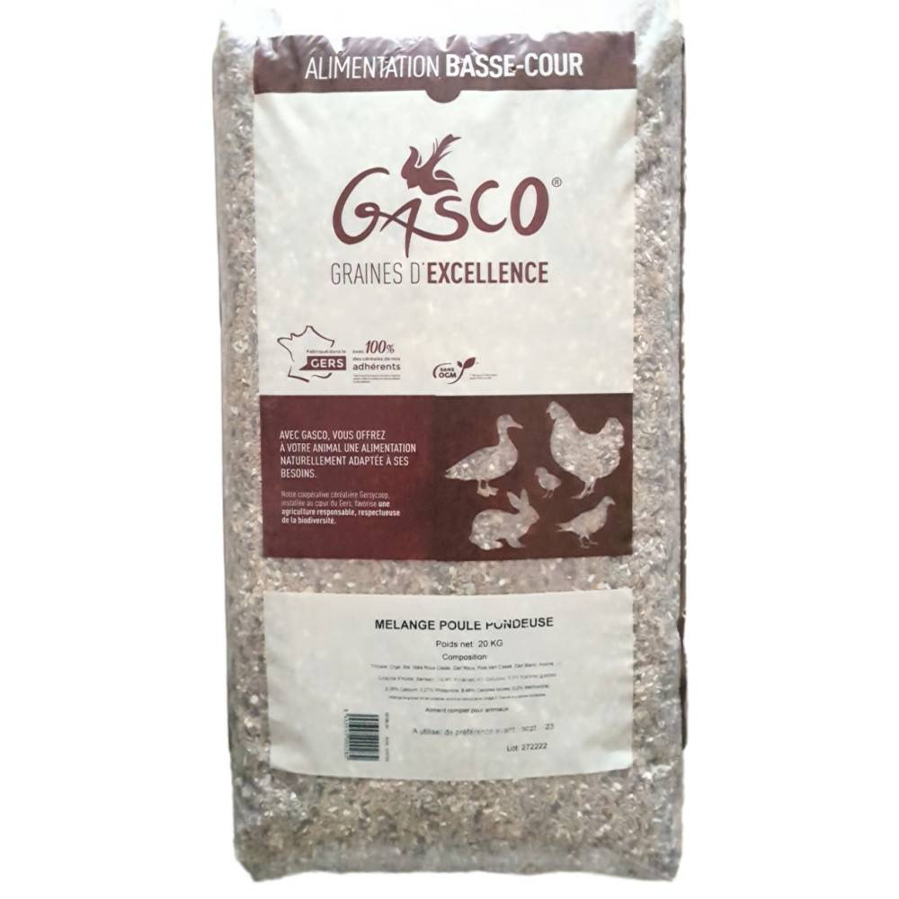 Gasco - Gasco - Mezcla de semillas para gallinas ponedoras 20 kg corral - Imagen 4