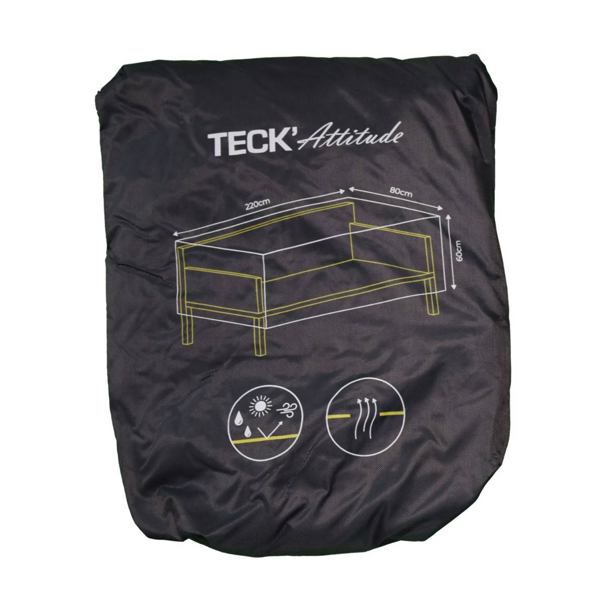 Teck'Attitude - Housse pour canapé de jardin 3 Places - TECK'Attitude - Imagen 1
