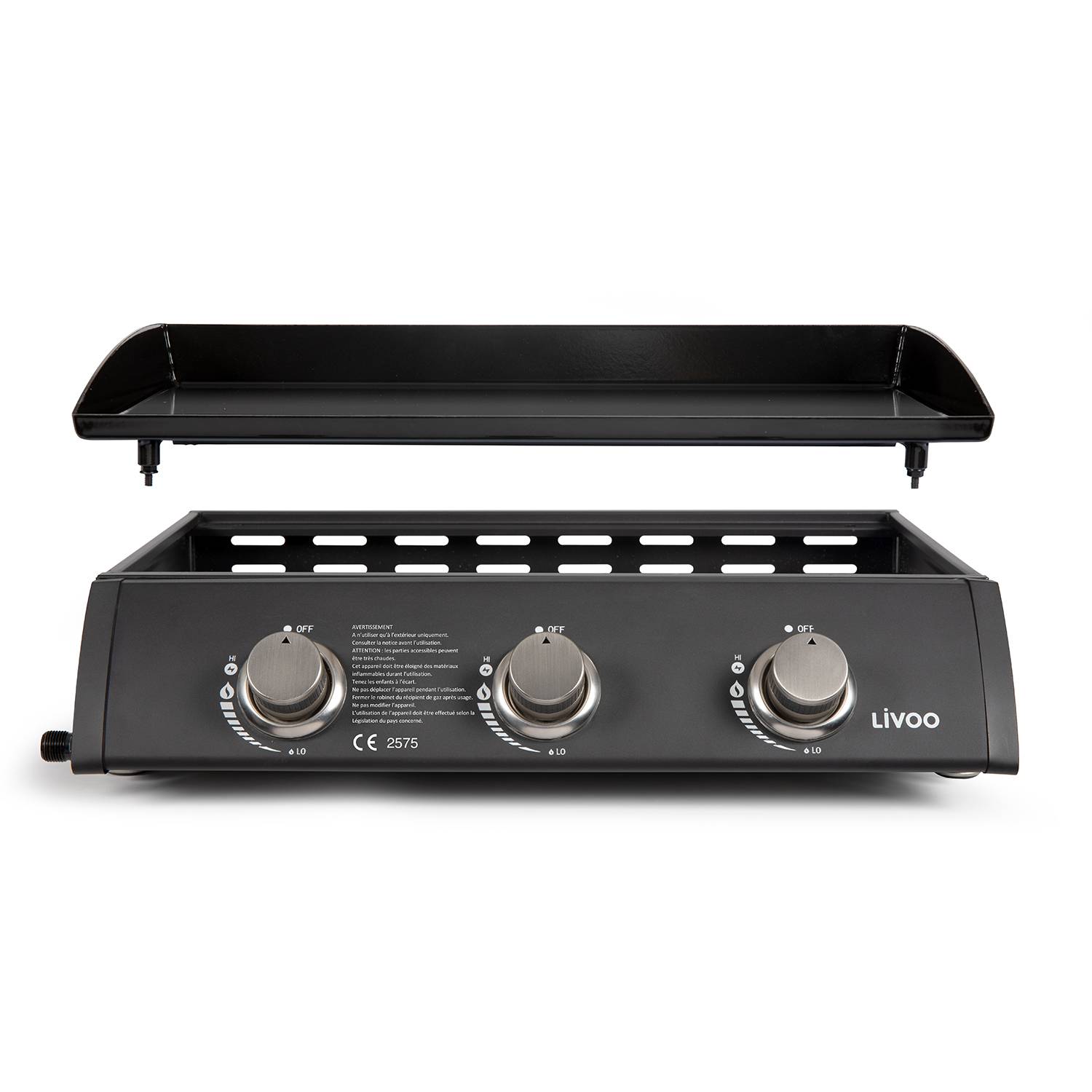 Livoo - Plancha Gaz Livoo Doc277n - Imagen 2