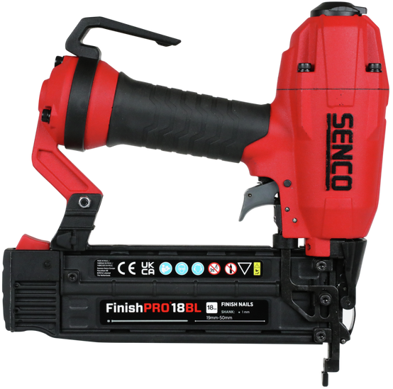 Cloueur pneumatique de finition FinishPro18BL pour pointes G18-AX de 15 à 50 mm - SENCO - TN32M1BL - Image 2