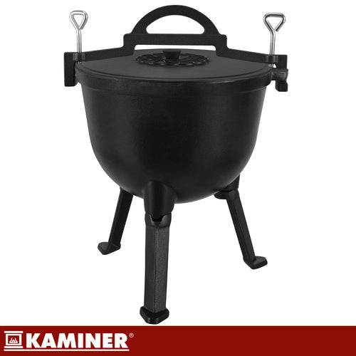 Entrepotbrico - Chaudron en fonte émaillée 10 l Kaminer - Image 7