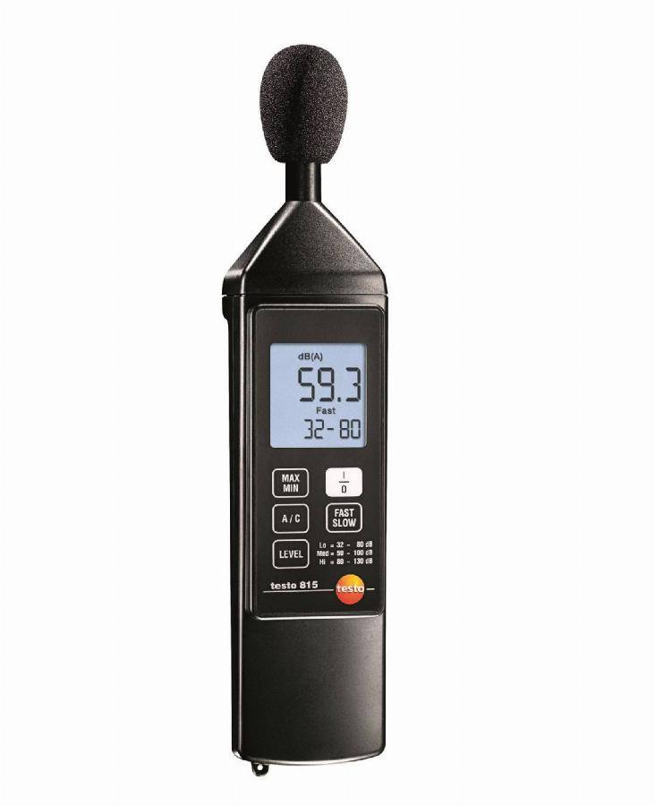 Sonomètre avec mémoire min/max 815 - TESTO - 0563 8155 - Image 2