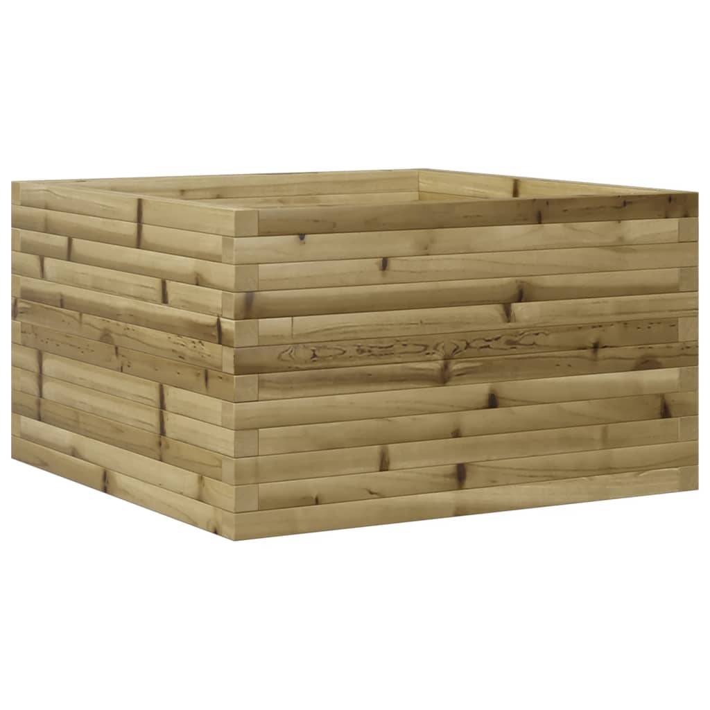 Maison Chic - Jardinière, Bac à fleurs, Pot de fleurs 80x80x45,5 cm bois de pin imprégné - Imagen 1