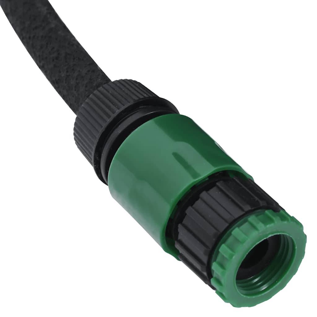 Vidaxl - Tuyau d'arrosage de jardin noir 0,6" 100 m caoutchouc vidaXL 155874 - Image 4