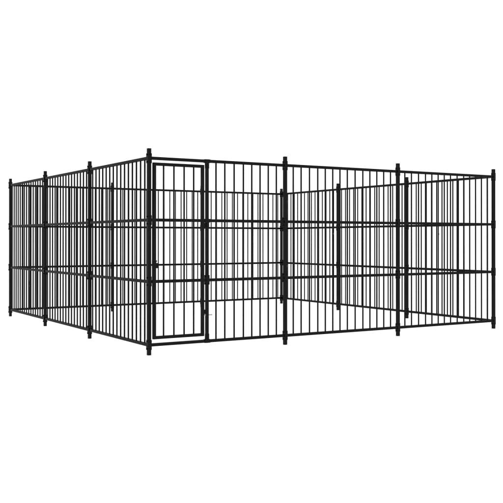 Vidaxl - Chenil d'extérieur pour chiens 450 x 450 x 185 cm vidaXL 170896 - Imagen 1