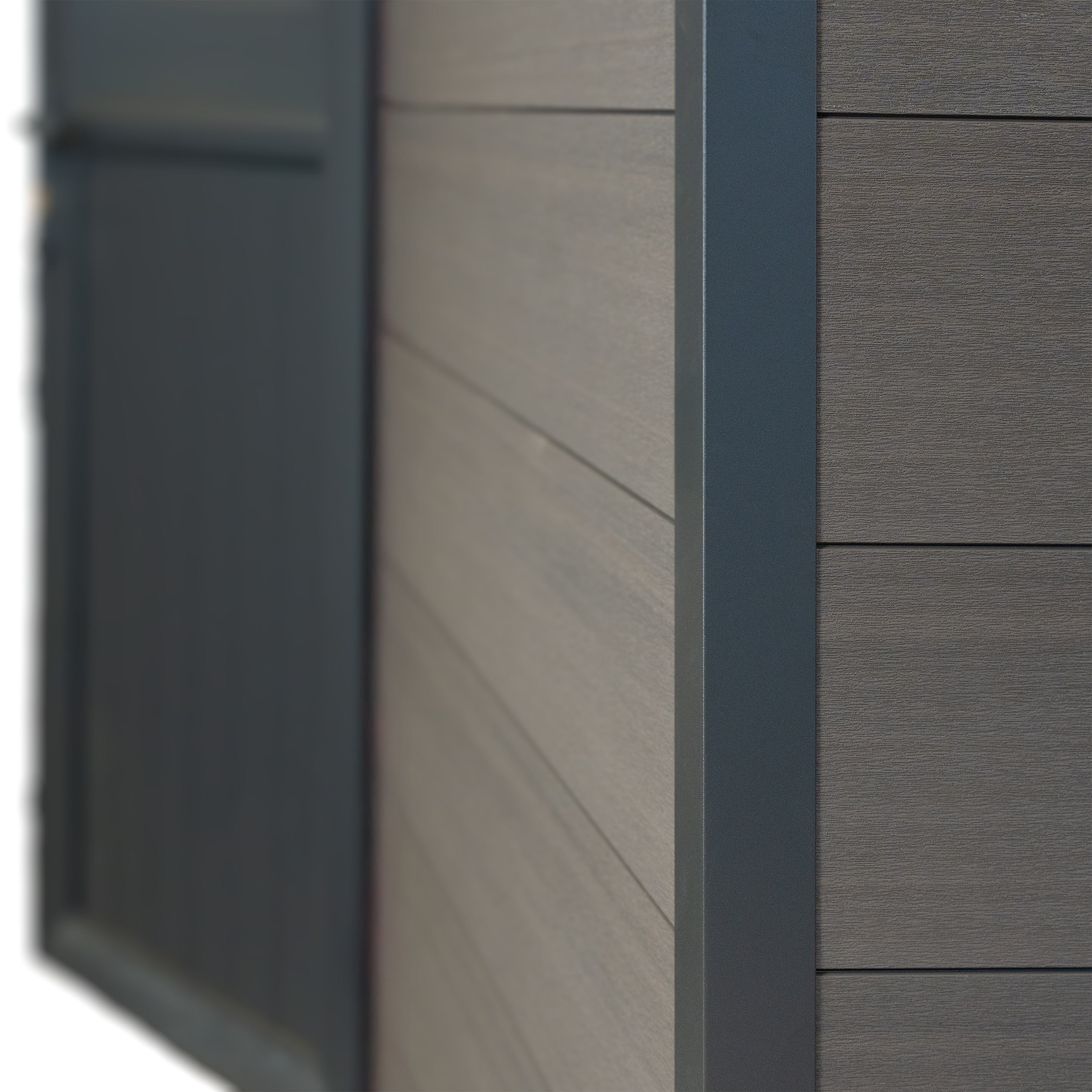 Abri de Jardin Composite ISORA - 15m2 Gris - Cabane Atelier / Abri Velo - Image 8