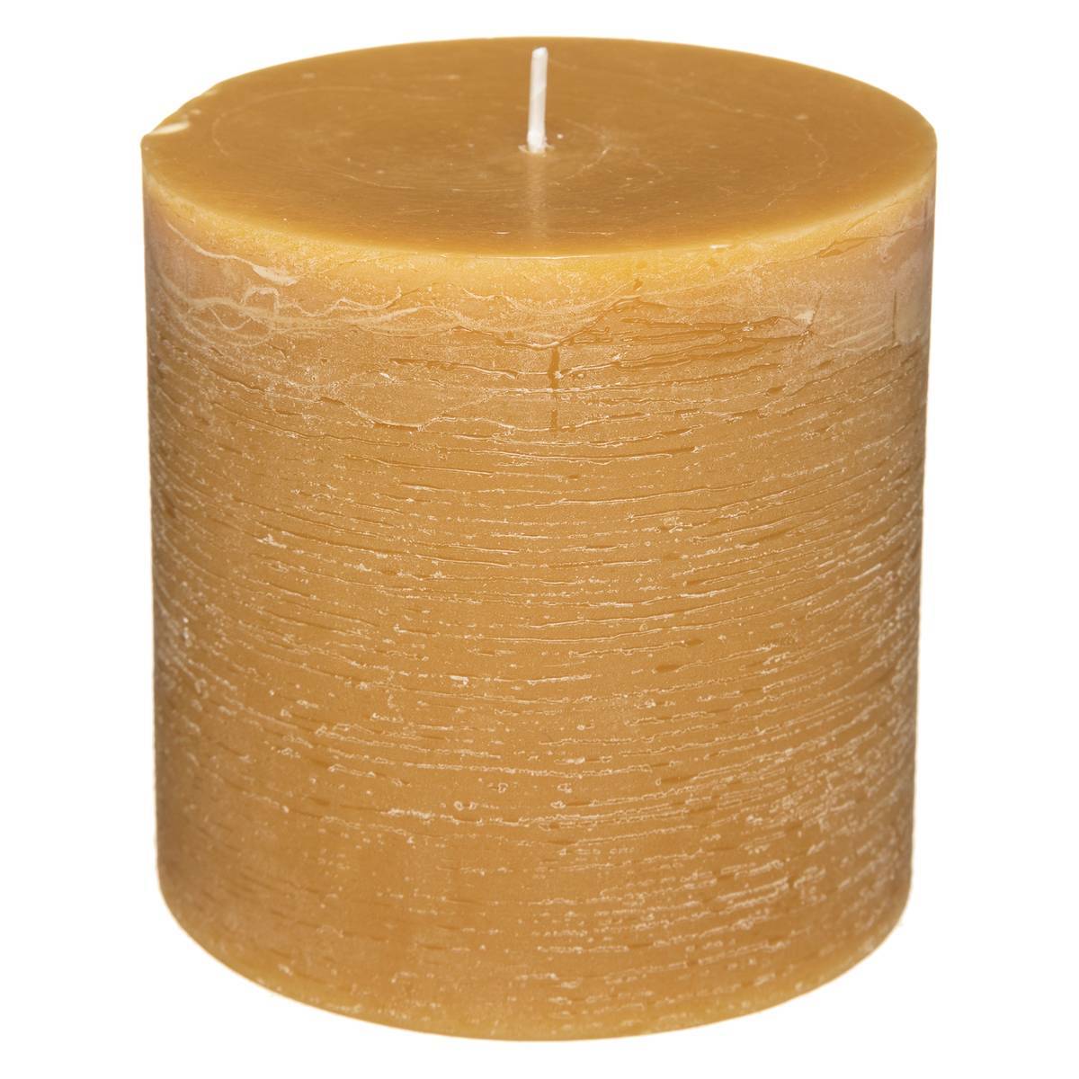 Atmosphera - Bougie rustique jaune 663g - Atmosphera Créateur d'intérieur - Image 4