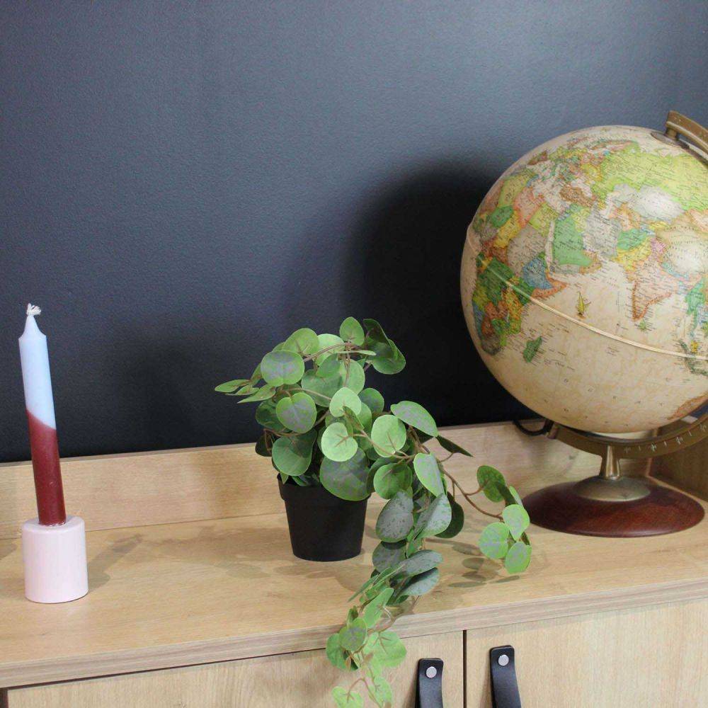 Ligne Deco - Eucalyptus retombant artificiel en pot 40 cm Ligne Deco - Imagen 3
