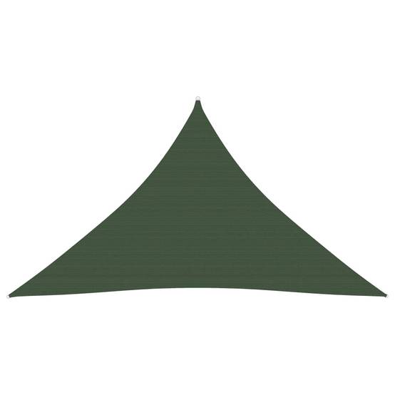 Helloshop26 - Voile toile d'ombrage parasol 160 g/m² PEHD 5 x 5 x 6 m vert foncé - Imagen 1