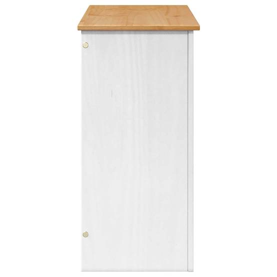 Vidaxl - Support d'aquarium PANAMA Blanc et marron 81 x 36 x 73 cm vidaXL 42034040 - Image 5