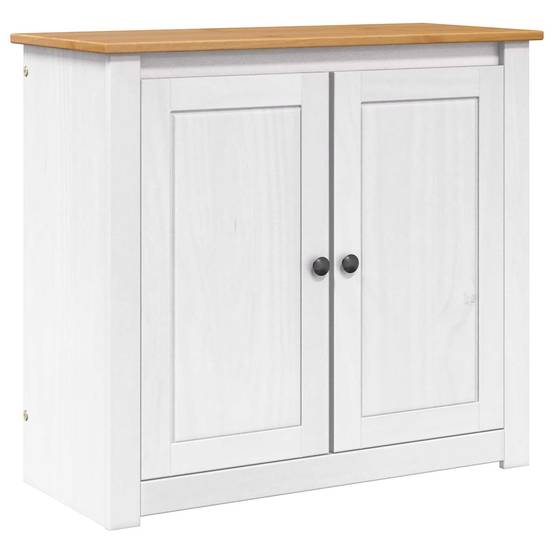 Vidaxl - Support d'aquarium PANAMA Blanc et marron 81 x 36 x 73 cm vidaXL 42034040 - Image 2