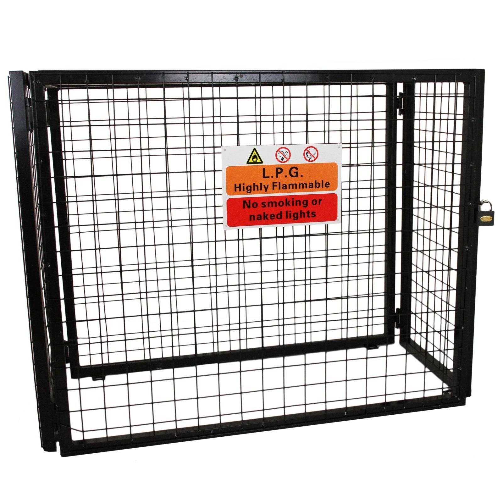 Monstershop - Cage Métallique Bouteille de Gaz - 49 x 87 x 90cm - Image 5