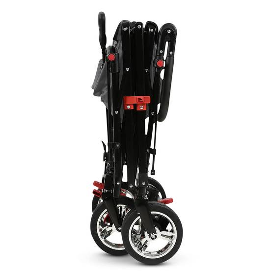 FUXLIFE FX-CT700 Chariot Pliable • Wagon de Transport Compact 75 kg • Grandes Roues • Camping & Jardin - Image 6