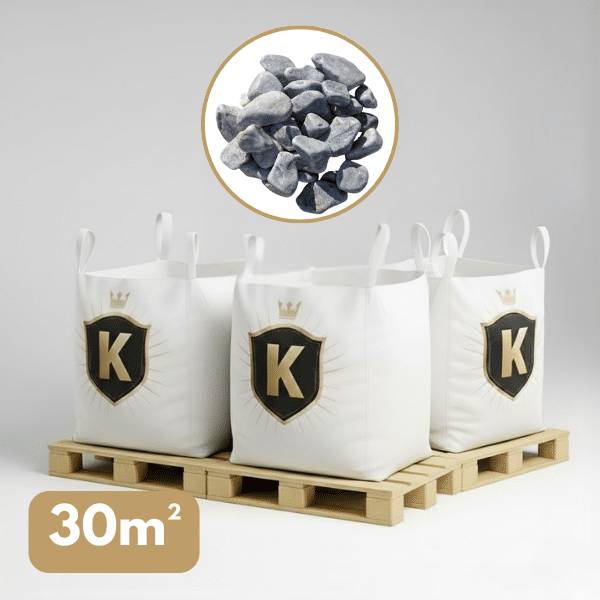 Galet gris bleu 40/60 mm – Pack 3 Big Bag +/- 1,5T – 30 m² - Image 1