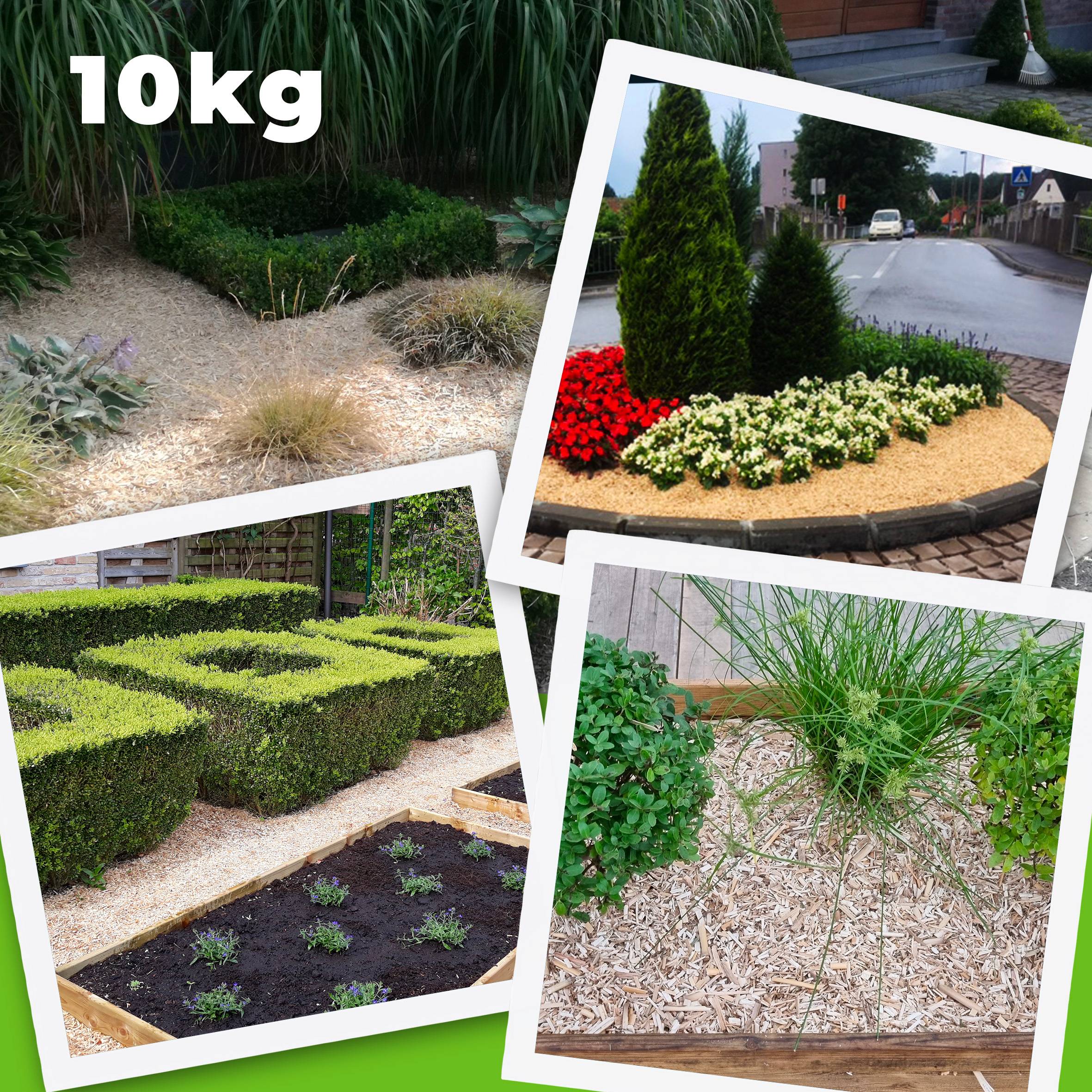 Sans Marque - Paillage horticole de Miscanthus  pour le jardin et le potager - 10kg - Image 3