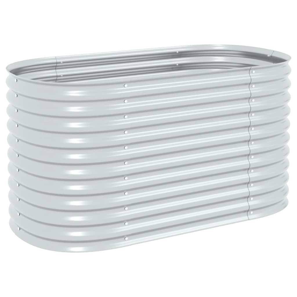 Prolenta Premium - Jardinière acier argent 160 x 80 x 81 cm - Prolenta premium p370.3 - Image 1