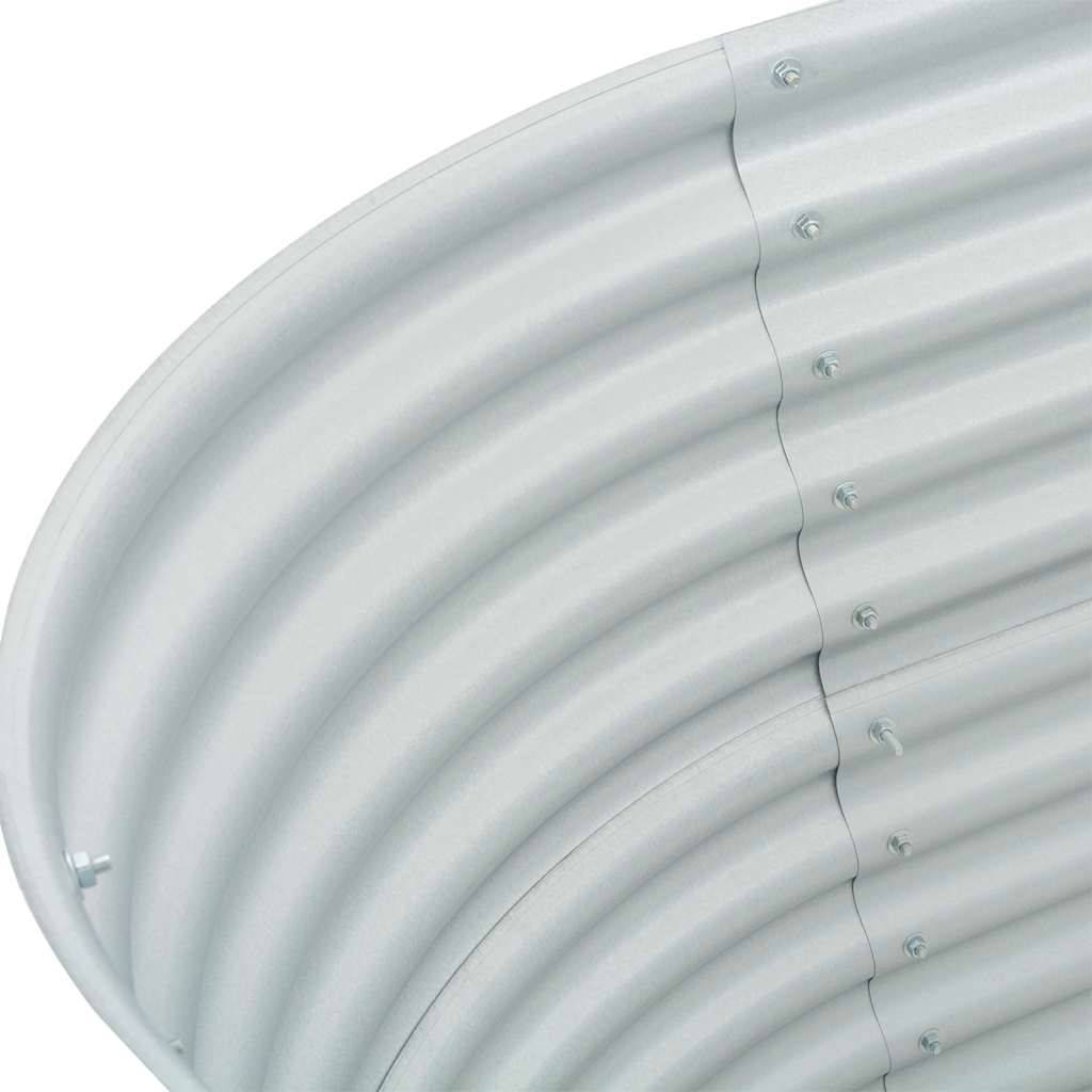 Prolenta Premium - Jardinière acier argent 160 x 80 x 81 cm - Prolenta premium p370.3 - Image 6