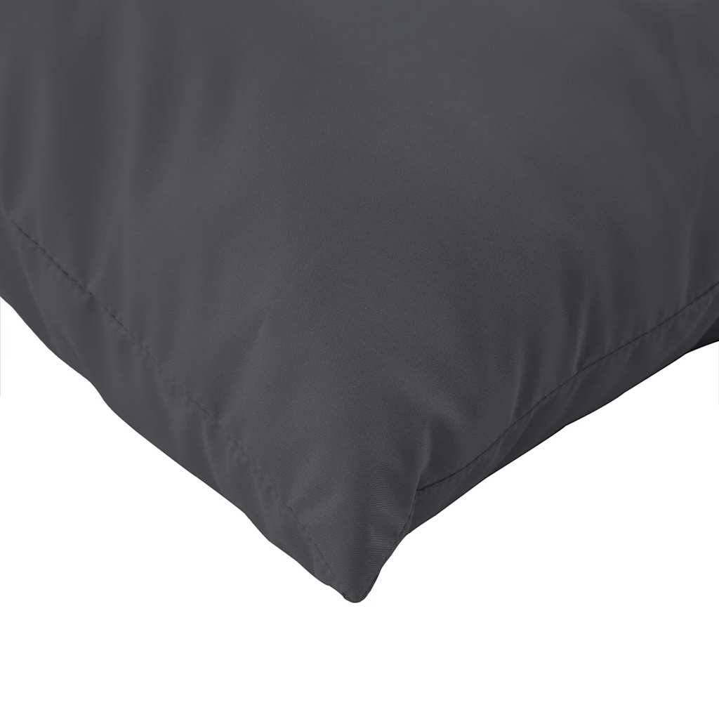 Lot de 2 Coussins pour canapé palette tissu polyester confortables pour salon de jardin Anthracite 60x60 cm – ComfortXL Outdoor Living - Image 7