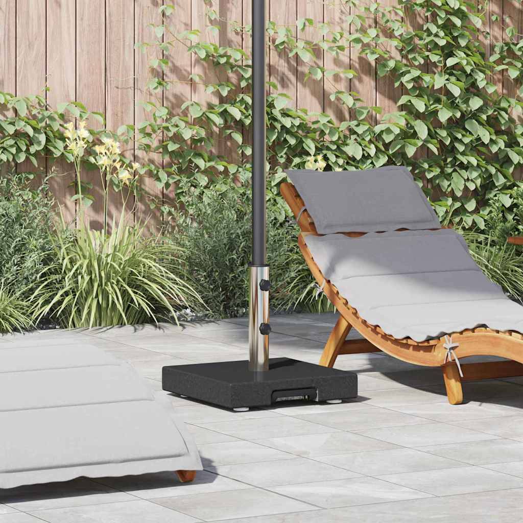 Vidaxl - Pied de parasol Noir 41 x 41 x 37 cm Granite vidaXL 42002809 - Image 1