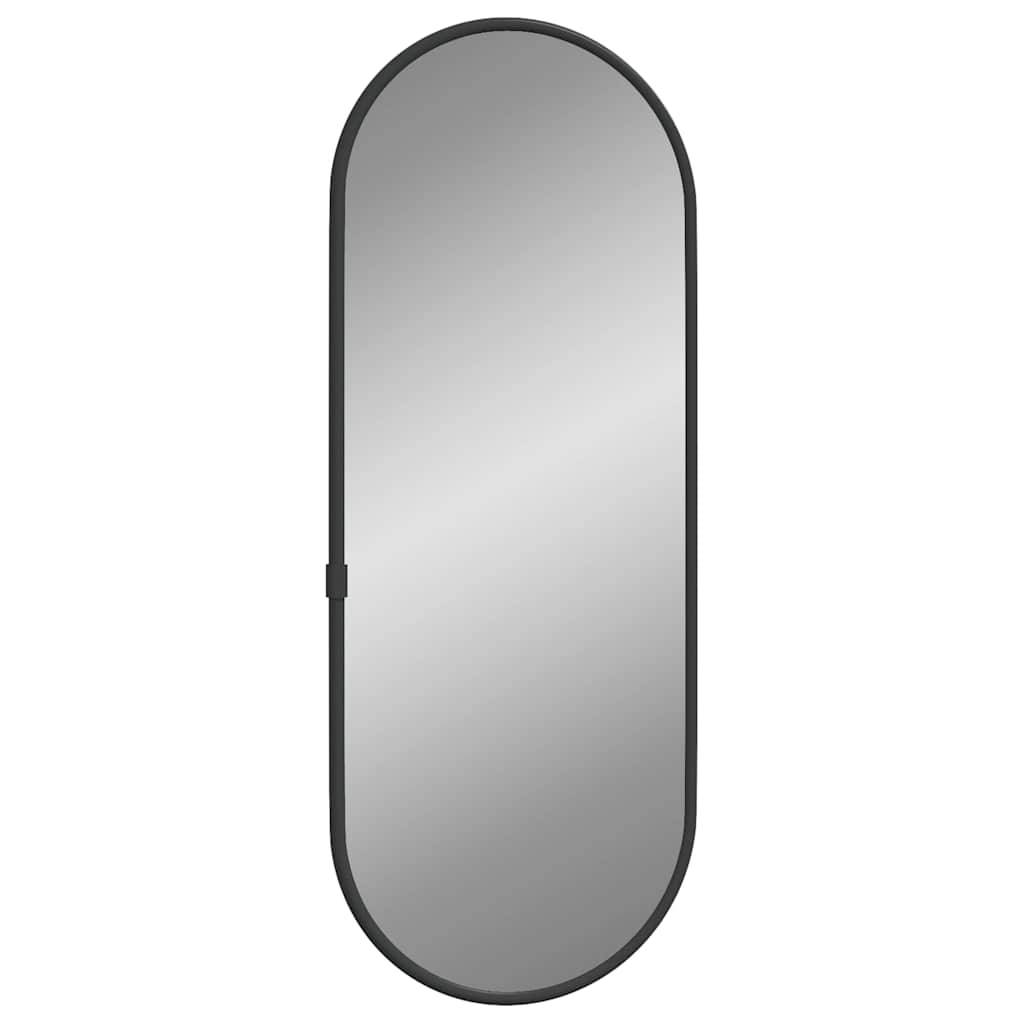 Maison Chic - Miroir mural Noir 40x15 cm Ovale Maison Chic - Image 3