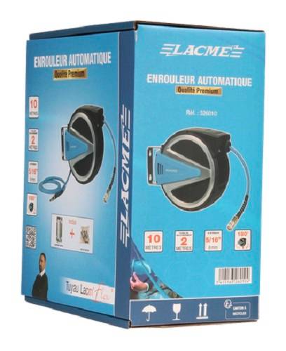 Enrouleur automatique 10 m LACME - Ø tuyau 5/16' / 8 mm - 326010 - Image 2