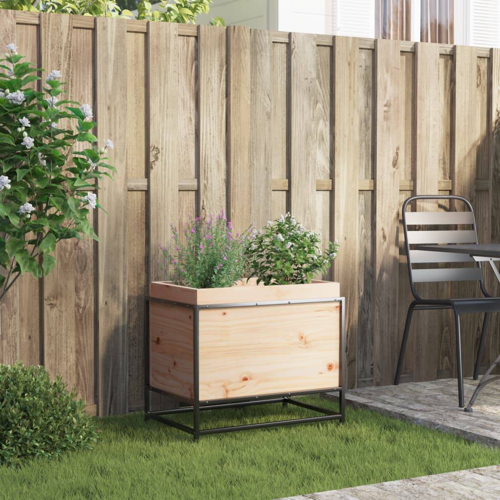 Maison Chic - Jardinière, Bac à fleurs, Pot de fleurs 60x40x50 cm bois de pin massif - Imagen 3