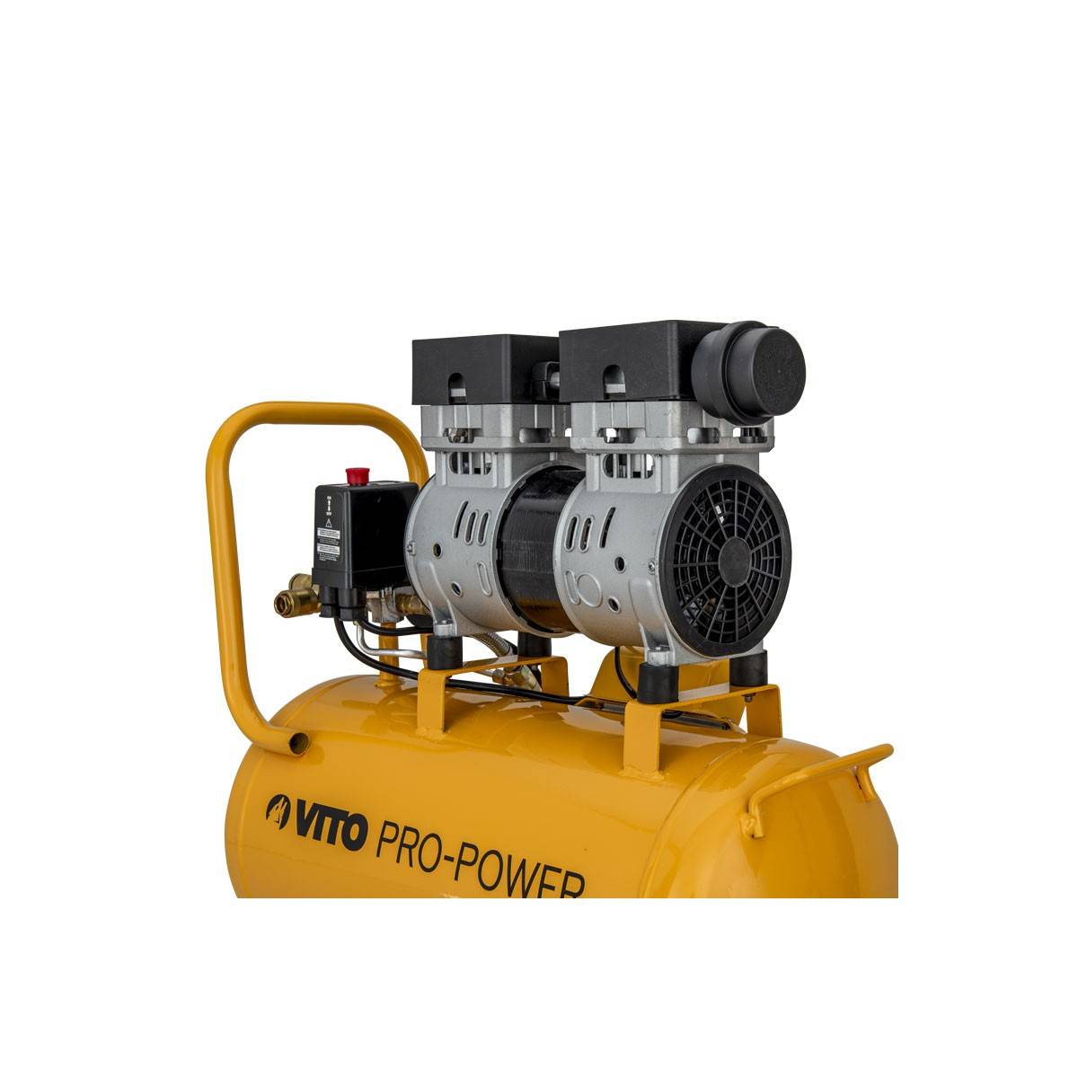 Compresseur d'air Silencieux 24 Litres 8 bar 1CV 750W VITO - Imagen 7