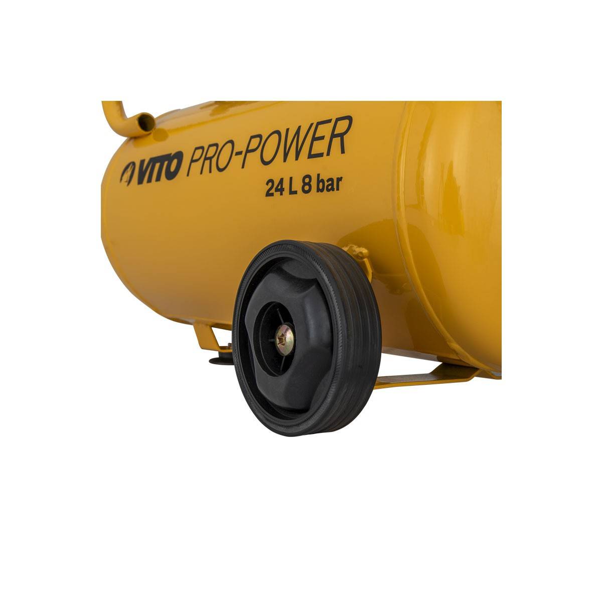 Compresseur d'air Silencieux 24 Litres  8 bar 1CV 750W VITO - Imagen 6