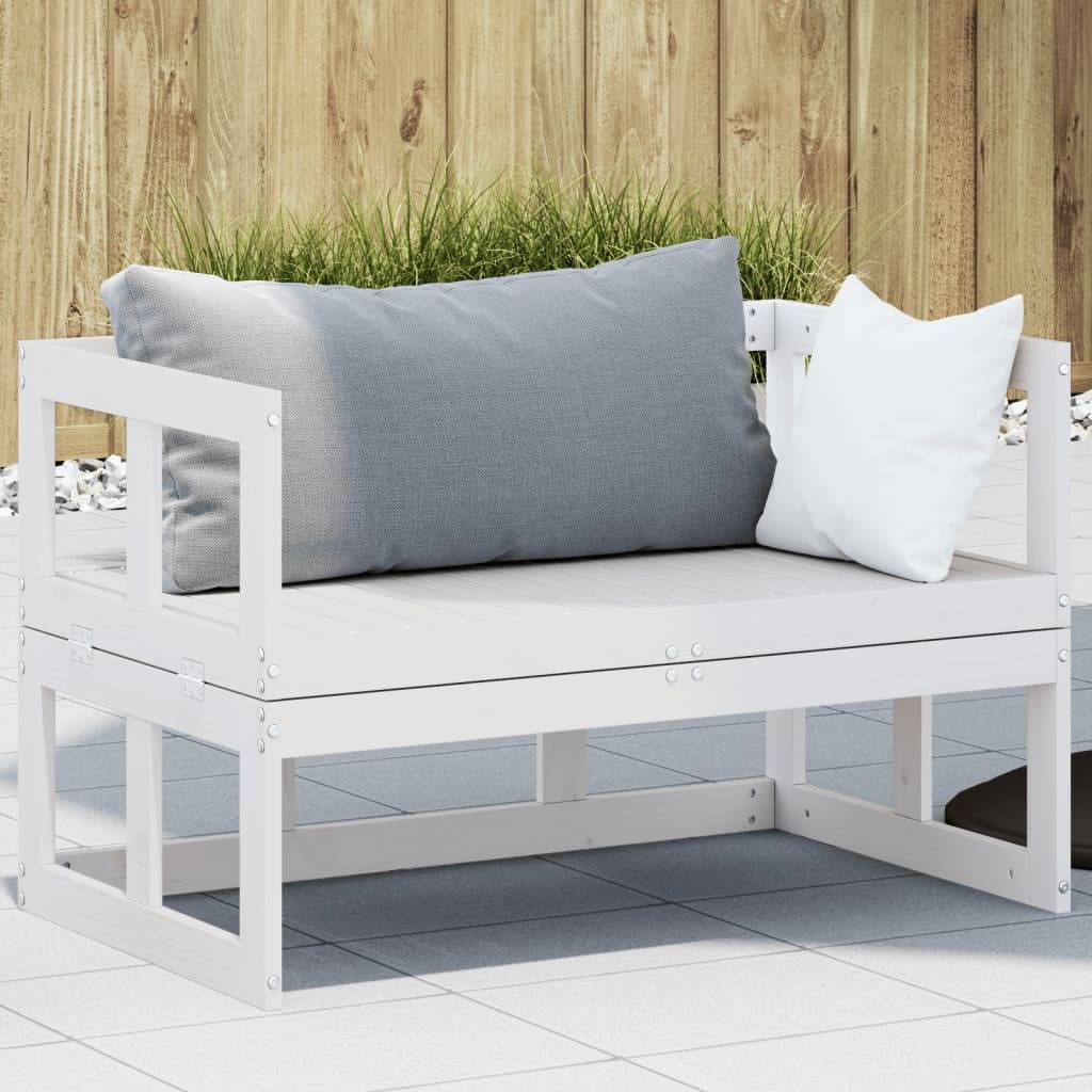 Prolenta Premium - Banc de jardin Blanc 201 X 60 cm - Prolenta Premium - Image 1
