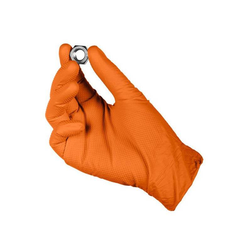 Neo Tools - Boite de 50 gants nitrile perforés oranges NEOTOOLS - taille L - NEO TOOLS EPI - Imagen 2