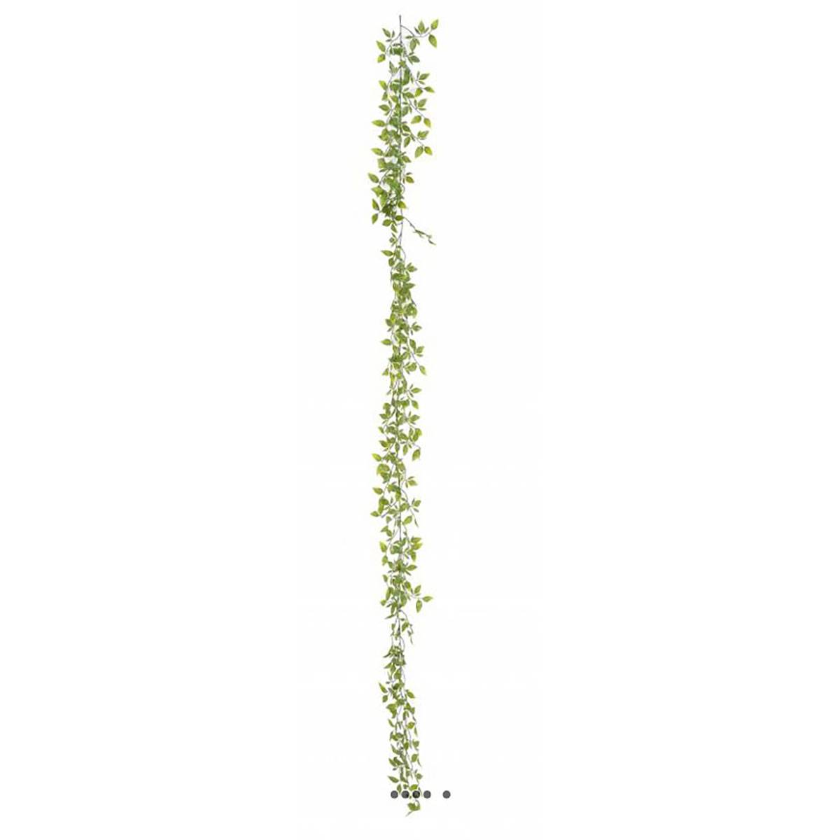 Artificielles - Guirlande de tradescantia artificiel anti-UV extérieur L 195 cm - Imagen 2