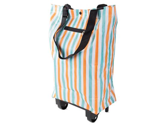 Importdistrib - Chariot sac courses avec roulettes pliable IMPORTDISTRIB - Imagen 5