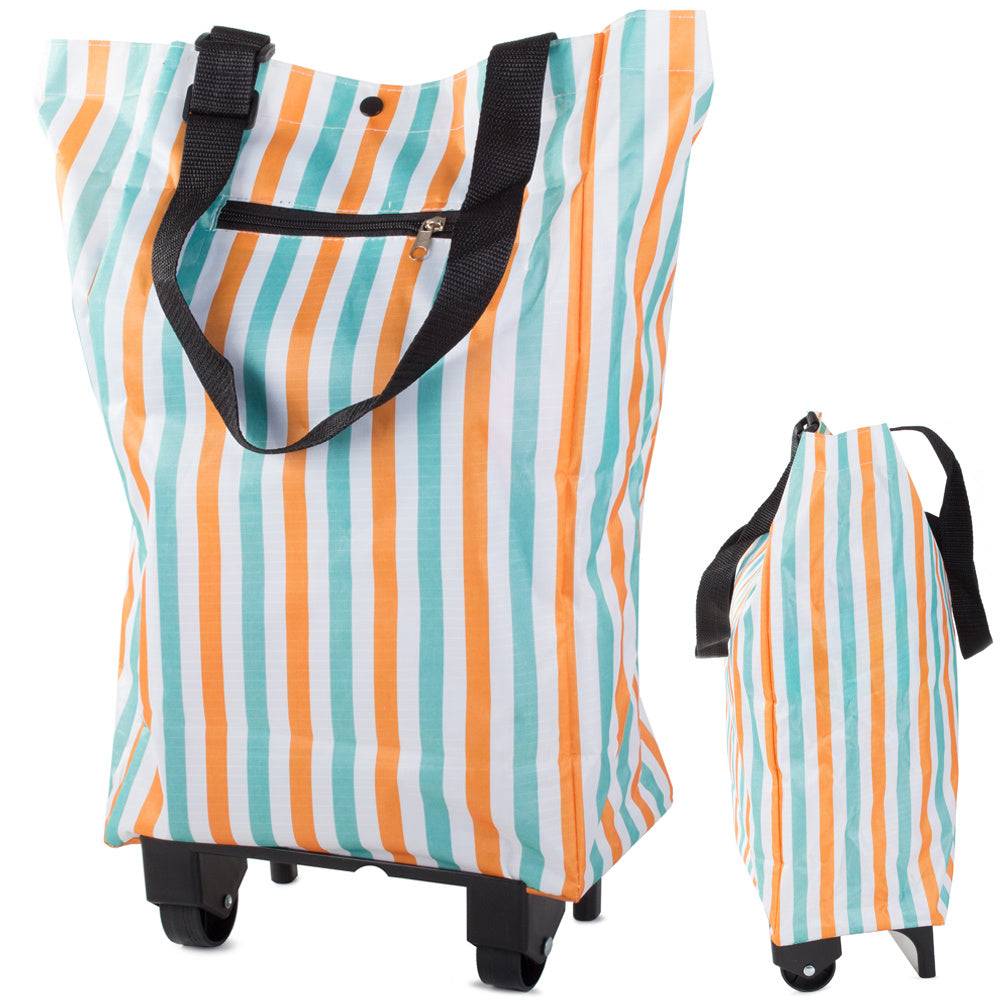 Importdistrib - Chariot sac courses avec roulettes pliable IMPORTDISTRIB - Imagen 1