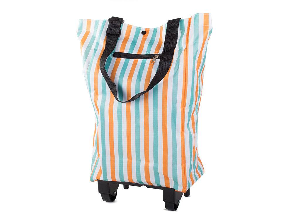 Importdistrib - Chariot sac courses avec roulettes pliable IMPORTDISTRIB - Imagen 2