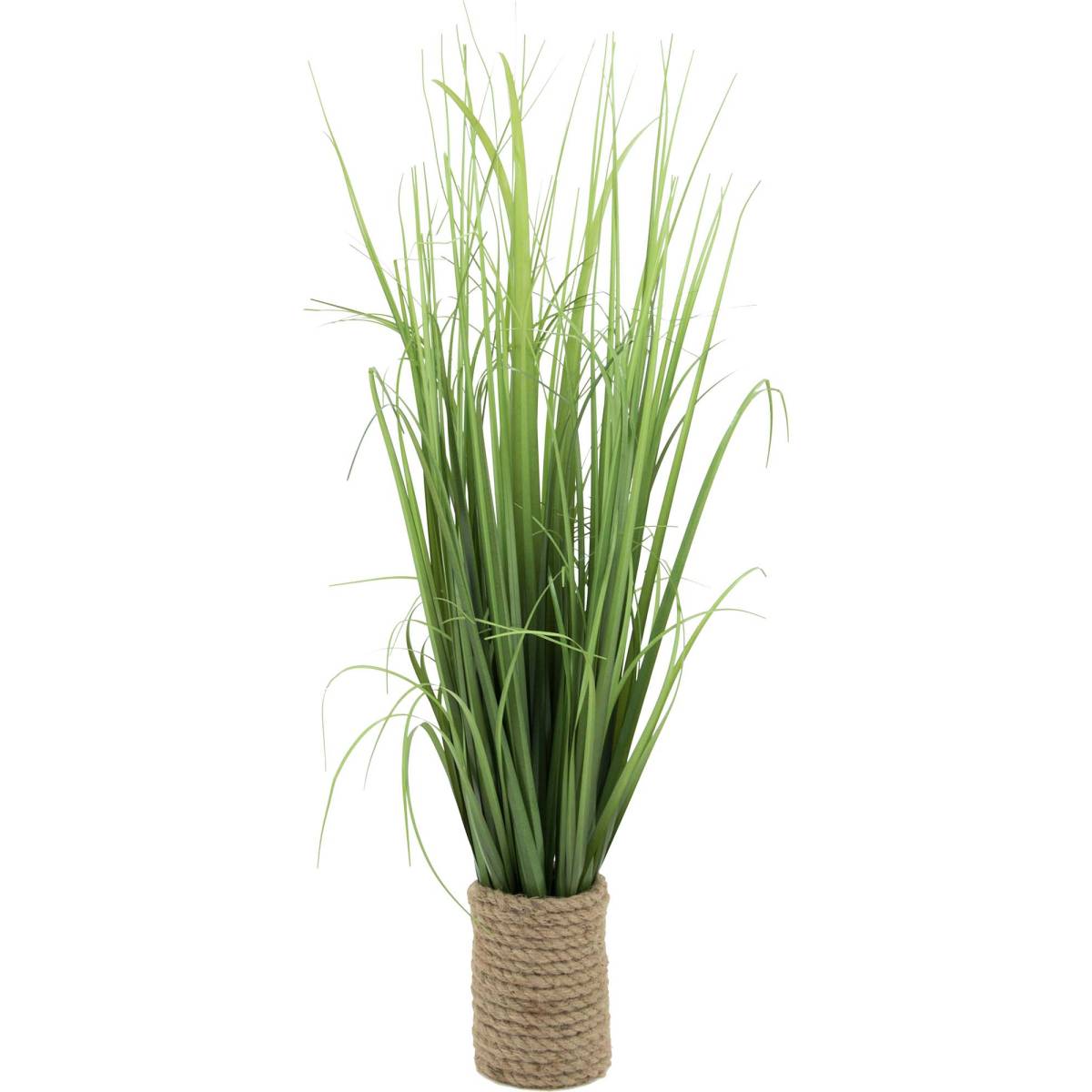 Jardindeco - Graminées artificielles pot en corde hauteur 65 cm - Imagen 1