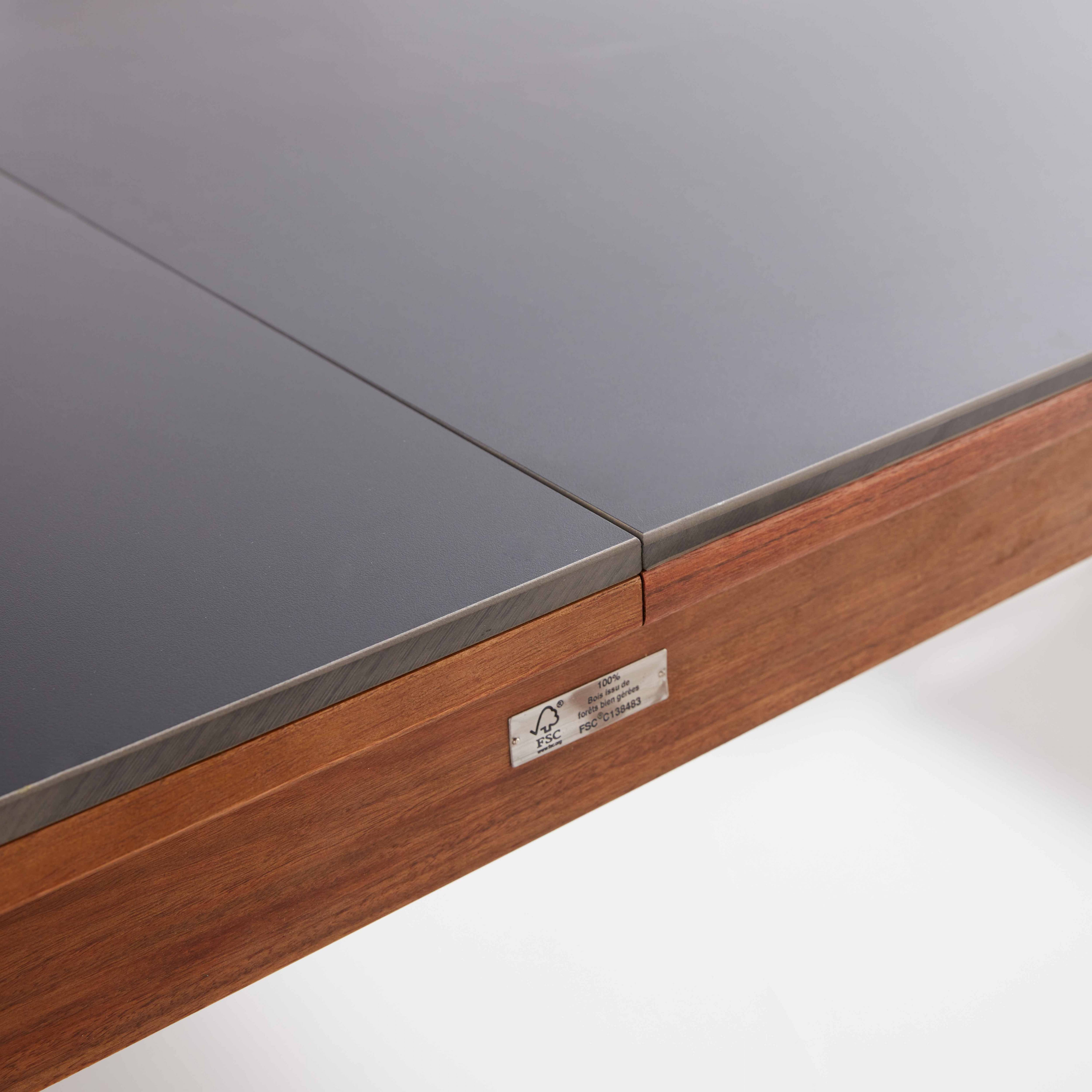 Oviala - Table de terrasse extensible en bois d'eucalyptus 180-240cm Arles - Oviala - Image 6