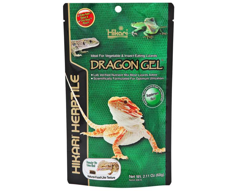 Hikari Herptile Dragon Gel, alimento en gel 60 g - HIKARI