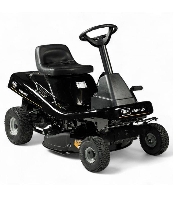 Tondeuse autoportée rider thermique 76 cm, moteur 432 cc, mulching + éjection - TEXAS Rider 7600E - Image 1