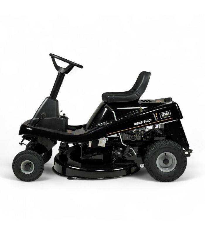 Tondeuse autoportée rider thermique 76 cm, moteur 432 cc, mulching + éjection - TEXAS Rider 7600E - Image 7