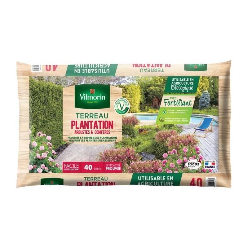 VILMORIN Seau Terreau spécial pots et jardinières plantes fleuries 5 L