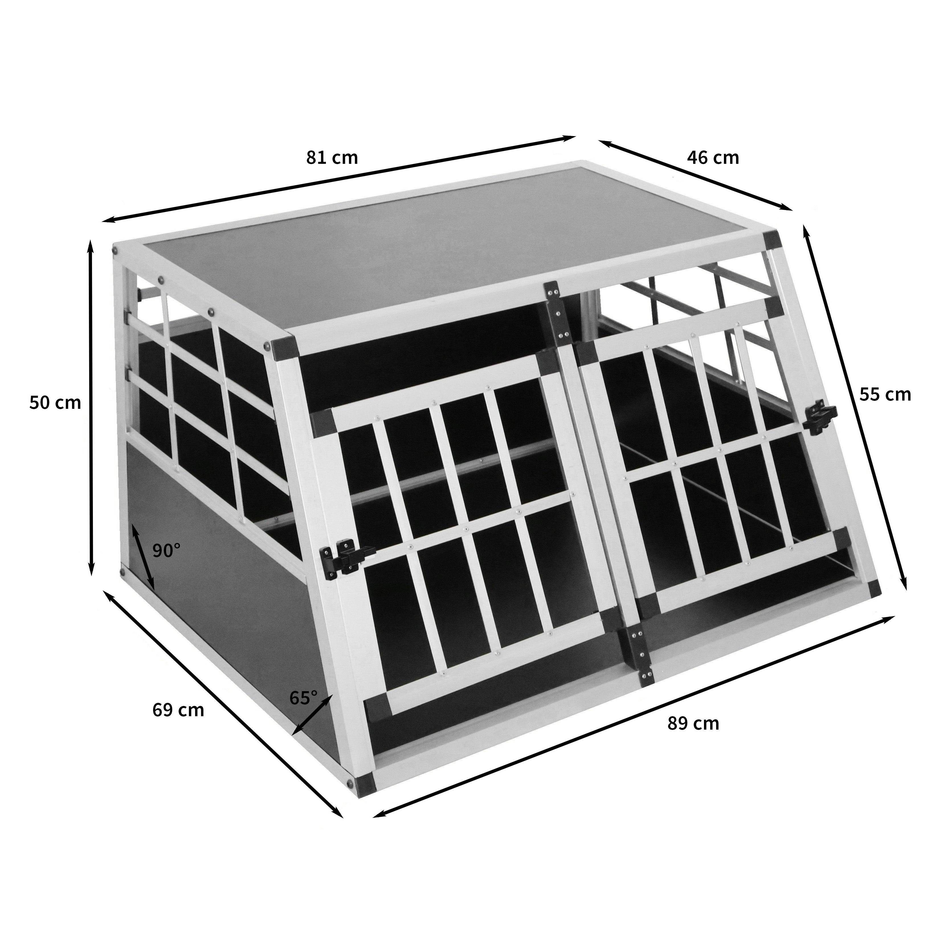 Monstershop - Cage de Transport pour Animaux Petit Format - Deux Portes - Monstershop - Imagen 5