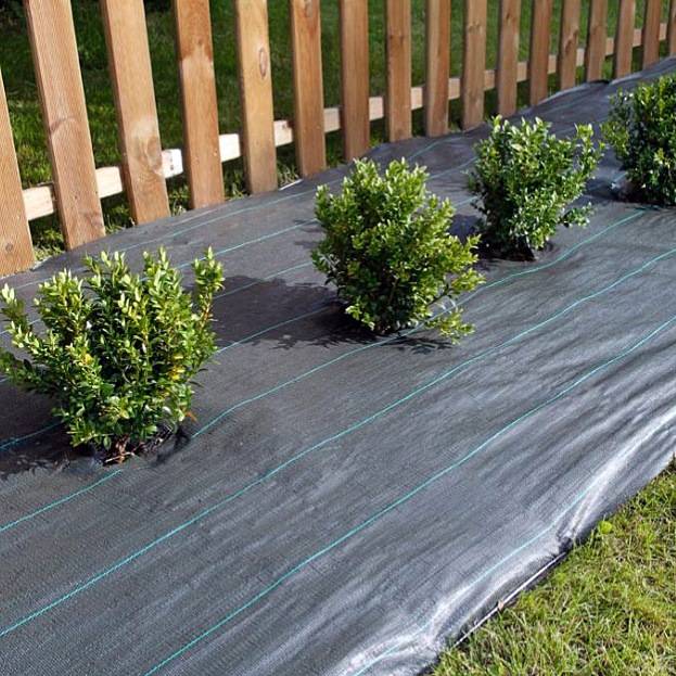 Gt Garden - Géotextile anti-mauvaises herbes tissé 70 g/m2 - 1,10 x 10 mètres - GT GARDEN - Imagen 3