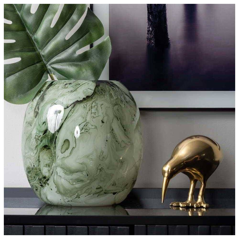 Pt Living - Statuette Kiwi en aluminium Blanc - Imagen 4