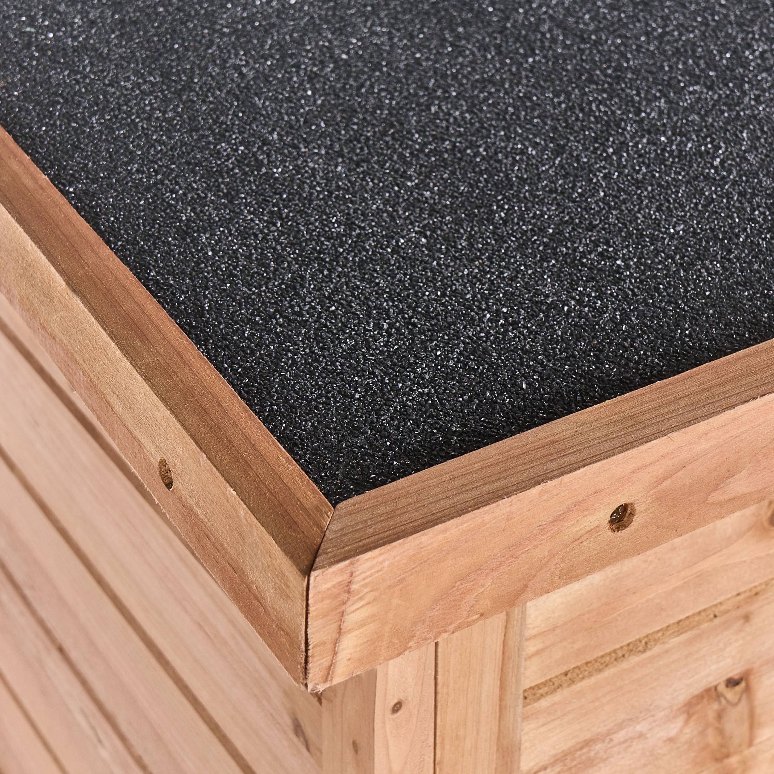 Beliani - Abri de jardin Bois de sapin Marron clair ARSEGO - 96x67x183- Beliani - Image 7