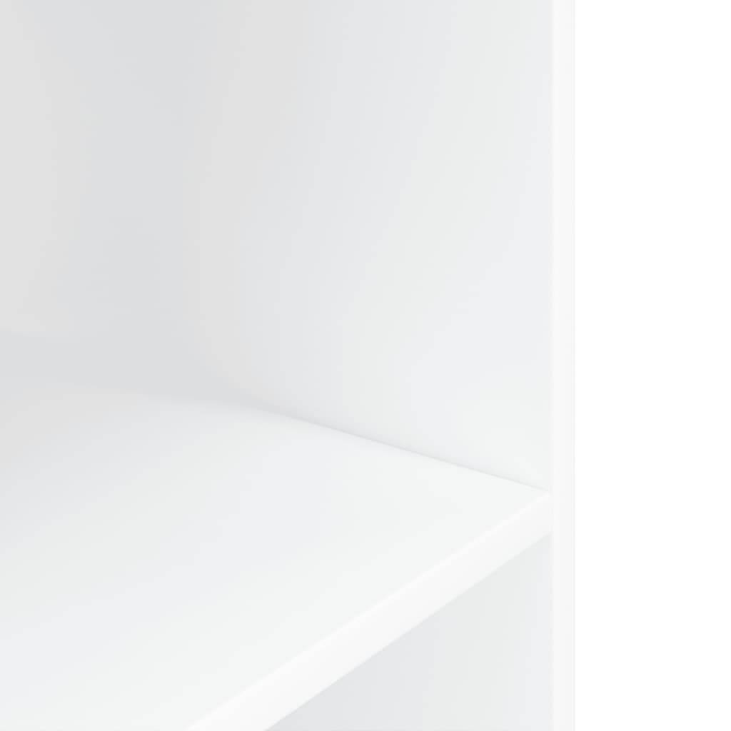 Meuble pour Aquarium Bois d'Ingénierie pour Salon avec Rangement 120x40x60 cm Blanc - ComfortXL Outdoor Living - Image 6