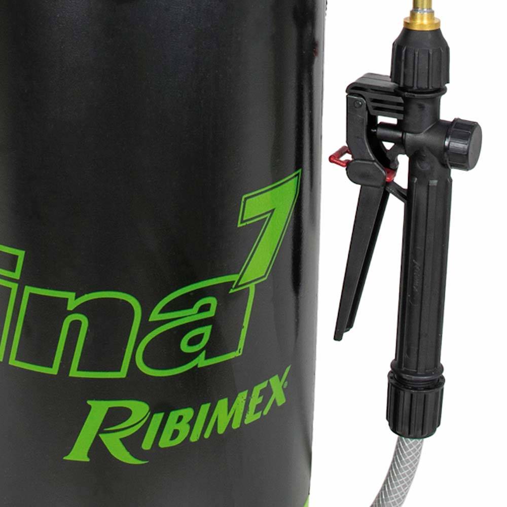 Ribimex - Pulvérisateur à main pression préalable LINA 7, 6.85 Litres, sangle, lance laiton - Image 2